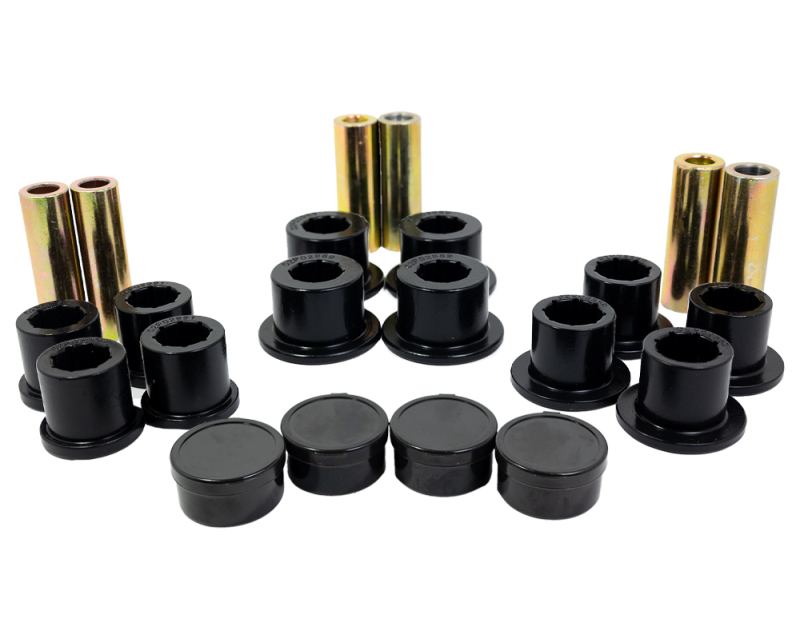 GMC Sierra Suspension Bushing Kit - Rear - Energy Suspension - Leaf Spring - Black - `15-`19